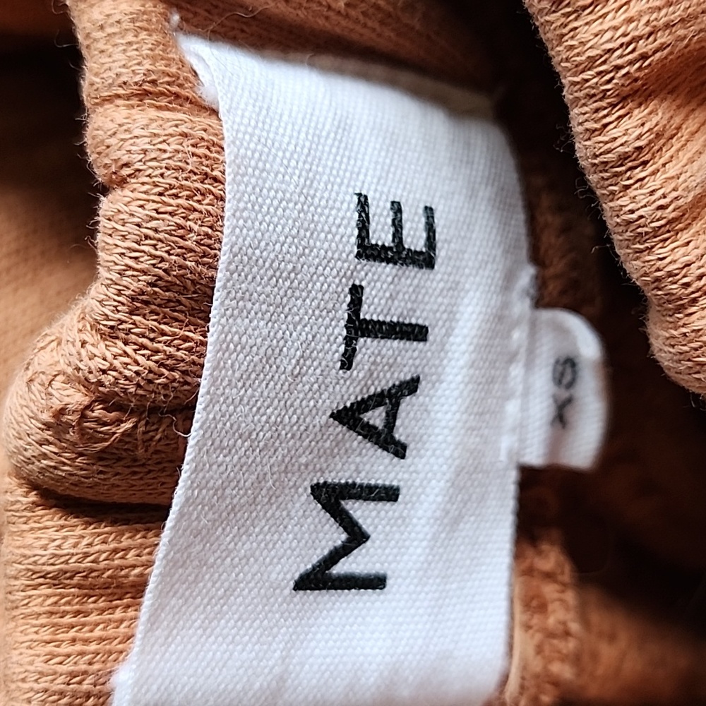MATE the Label Straight Leg Pants in Rust - Picture 2 of 4
